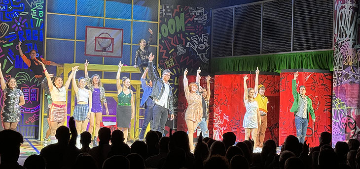 FACK JU GÖHTE - DAS MUSICAL Die Klassenfahrt geht weiter im Deutschen Theater - Standing Ovations bei der Premiere am 31.10.2023 (©Foto: Martin Schmitz)